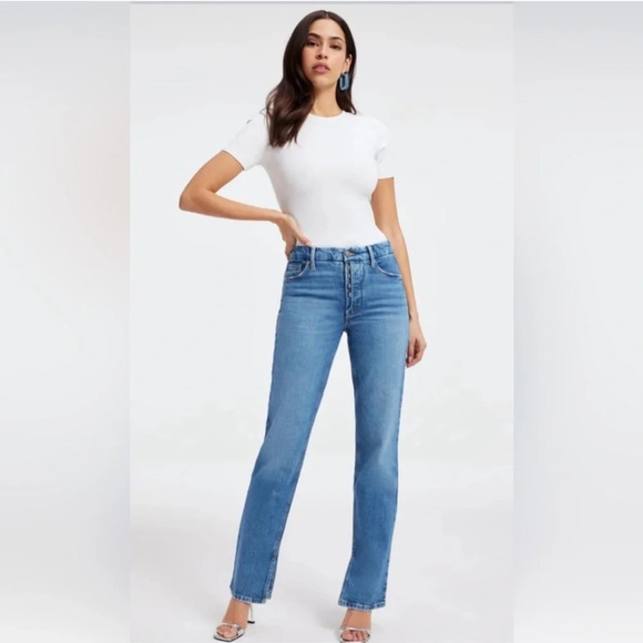 Good American Good Icon Jeans in Size 00 - Picture 1 of 3